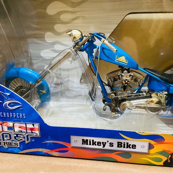 Mikey’s Bike American Chopper TV Orange County Chopper Motorcycle Die Cast 1:10 - Picture 3 of 13